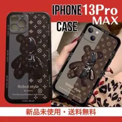 iPhone13ProMAX ケース2 韓国 カップル お揃い シンプル くま