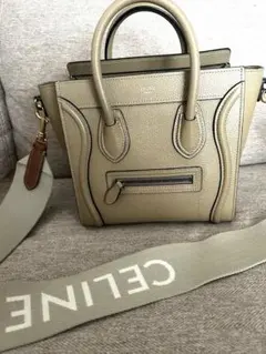 CELINE ラゲージ　ナノ　デューン