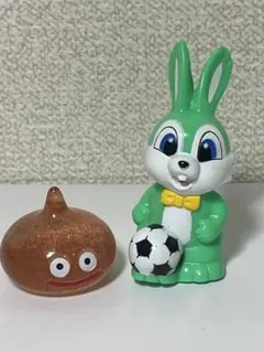 昭和レトロ エスエス製薬ピョンちゃん 黄色のウサギ型 ソフビ