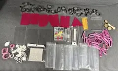 【大量セット】粘土 ポリマークレイ 工芸 クッキー型 子供 大人 ハンドメイド