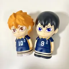 ハイキュー!! 指人形マスコット　日向翔陽・影山飛雄　セット