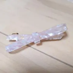リボン型バレッタ