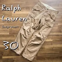Ralph Laurenラルフローレン90sヴィンテージ カーゴパンツMベージュのサムネイル