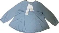 hareiro ライトブルー 長袖シャツ ネックレス付き【新品タグ付き】