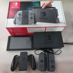Nintendo Switch 本体 グレー（microSDXC 64GB） - メルカリ