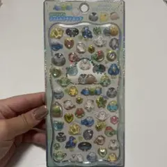 ジュエルプチドロップ ふわふわとりのなかまたち シール