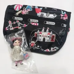 LeSportsac ロンドンデザイン ポーチ イッツ・ア・スモールワールド