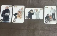 Y&Uランダムクリアトレカ　4枚セット