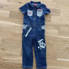 BABYDOLL デニムジャンプスーツ 110