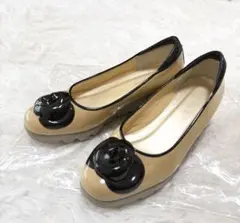【美品】HILLS AVENUE ヒルズアベニュー カメリア　パンプス　厚底のサムネイル