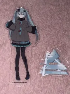 初音ミク　プロセカ　まとめ売り　キーホルダー　アクリルスタンド　缶バッジ プロセカ」のPitattoキーホルダーとぴくりあスタンド