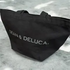 【美品】DEAN & DELUCA ミニトートバッグ 黒 Sサイズ
