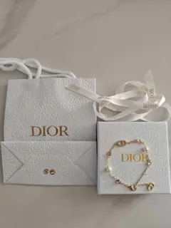 美品 Dior PETIT CD ブレスレット ディオール