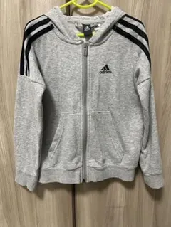 【adidas アディダス】パーカー 120cm グレー