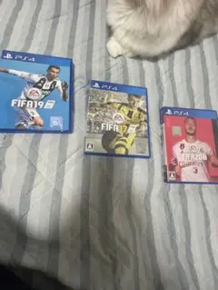 FIFA 19, 17, 20 3本セット PS4