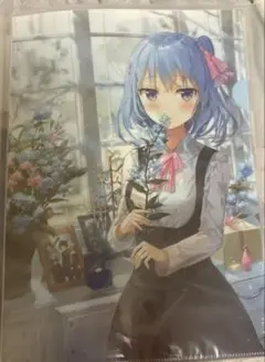 ふーみ　クリアファイルセット 花と少女