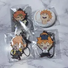 日向翔陽 缶バッジ ラバスト