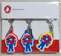 ミャクミャク　キャラクターキーホルダー 3個セット