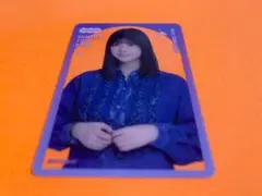 冨里奈央　乃木坂46 購入特典　C賞　個別クリアカード　9月ver