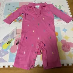 Ralph Lauren ピンクロンパース 6M