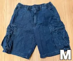 【美品】denimカーゴハーフパンツ Mサイズのサムネイル