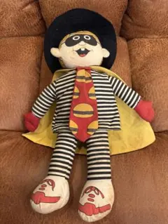ヴィンテージ マクドナルド ハンバーグラー ぬいぐるみ リュック 90s