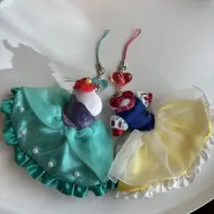 ディズニー アリエル/白雪姫　ドレスストラップ