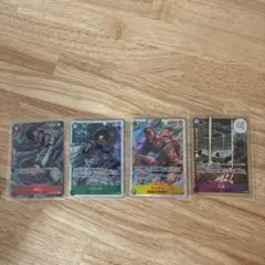 神の島の冒険 ワイパー ギン　ブルック　万雷　SR 4枚セット