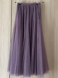 fifth フィフス チュールスカート パープル