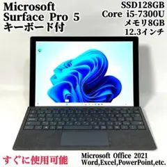 Surface Pro 5 タイプカバー付 12.3インチ タッチ対応 持ち運び