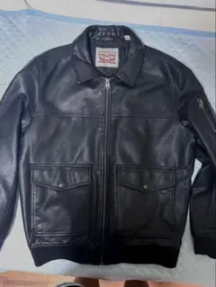 90s Levi's リーバイス レザージャケット 本革 ライダース Levi's ブルゾン アウター Levi's/リーバイス JAPAN LIMITED