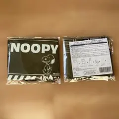 スヌーピーエコバッグ(カーキ)2個セット