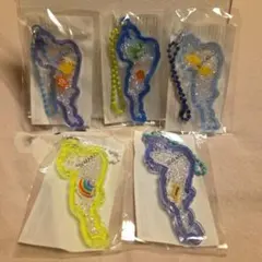 琵琶湖キーホルダー 5個 バラエティーセット おごと温泉・温泉アヒル&花火含む♡