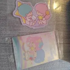 キキララ　リトルツインスターズ　ウエハース　カード　シール