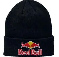 激安最速発送!! レッドブル 高品質 ニット帽✡ブラック