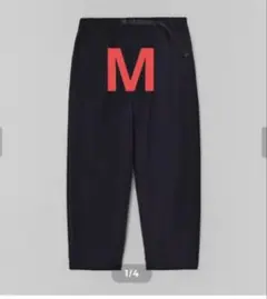 ENNOY WOOL BLEND EASY PANTS (BLACK) M