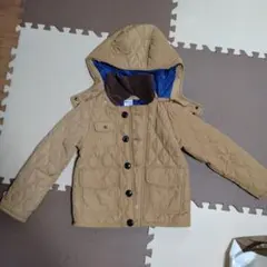 美品　BREEZE キルティング ジャケット フード付き