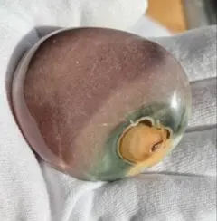 天然石 オーシャンジャスパー 紫系 握り石 タンブル パワーストーン 鉱物