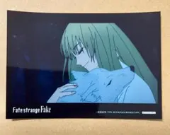 Fate strange Fake 特典ブロマイド エルキドゥ/銀狼の合成獣