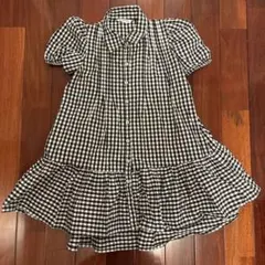 mayoral 半袖ギンガムチェックワンピース 100cm~