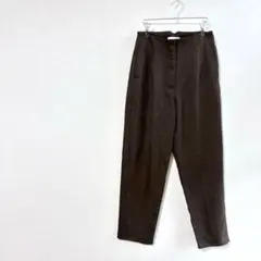 コロニートゥーワンスリーナイン ハイウエスト テーパードパンツ ブラウン M