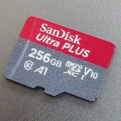 SanDisk Ultra PLUS 256GB MicroSDカード