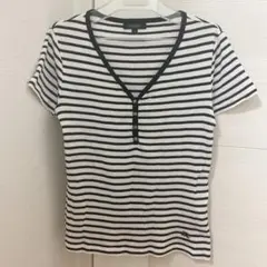 バーバリーロンドン BURBERRY LONDON ボーダー Tシャツ 2(M)