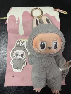 Exciting Macaron The Monsters ラブブ グレー