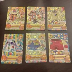 アイカツ 衣装カード 6枚セット