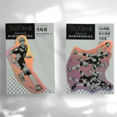 ハイキュー 仙台観光特使就任記念 ステッカー 月島 山口 日向 影山