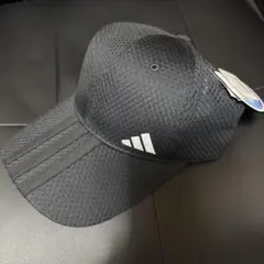 アディダス ブラックメッシュキャップ OSFサイズ