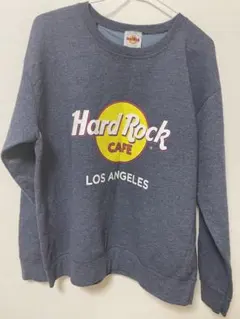 ハードロックカフェ スウェット LOS ANGELES XL 杢グレー a50のサムネイル