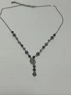 【USED】シルバーY字型ネックレス