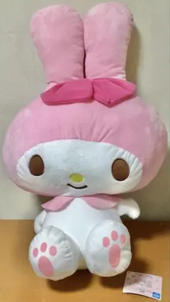 マイメロディ　超超BIG ぬいぐるみ　みみむすび
